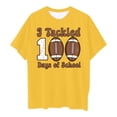 thumbnail image 4 of Girls Short Sleeve T-Shirts Loose Fit Round Neck Casual Graphic Tees for Kids 5-14 Years, 4 of 4