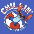 thumbnail image 2 of Mens Lilo & Stitch Summer Chill T Shirt, 2 of 5
