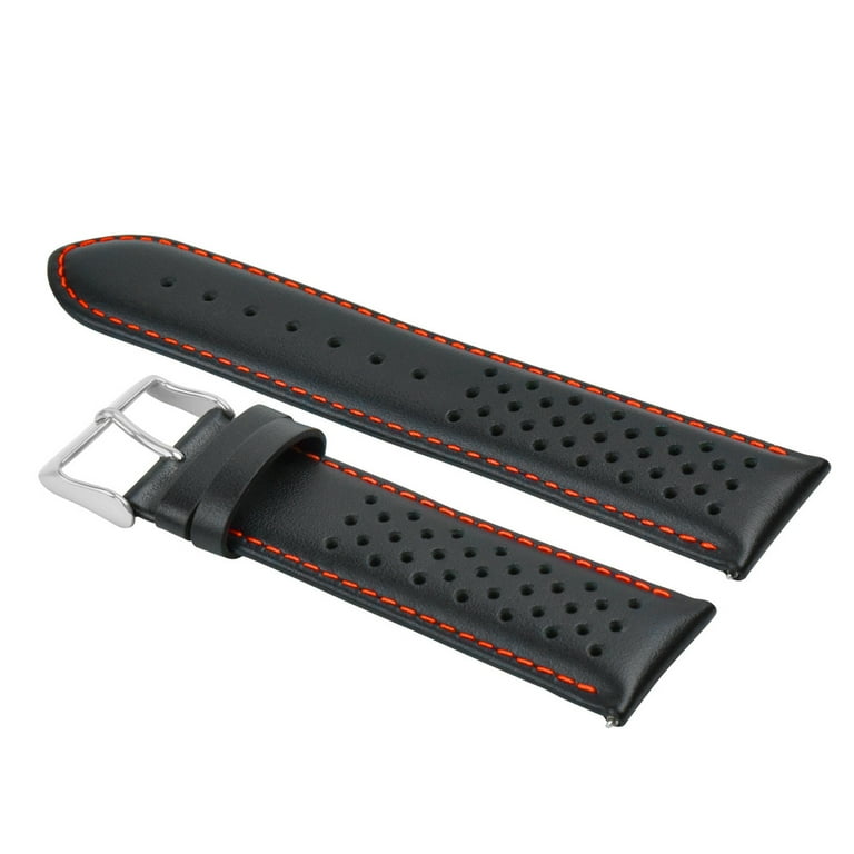 Tissot v8 black leather strap top