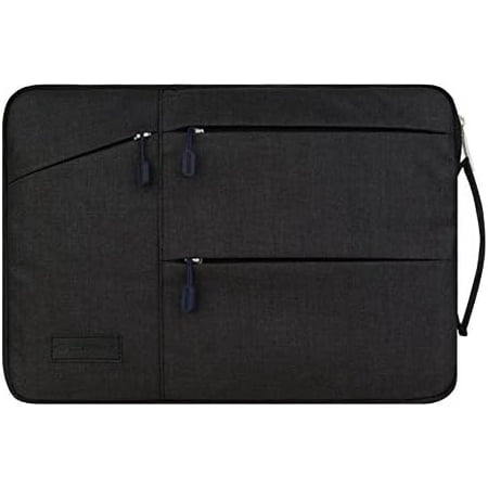 XiHAMA Cover Compatible with Samsung Galaxy Tab S9 FE, S9, S8, S7, A8, S6 Lite, iPad 10.2, 10.9, Air, Pro, Fire HD 10, Surface Go 10.5 (Black)