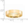 thumbnail image 3 of Primal Gold 14 Karat Yellow Gold 5mm Standard Flat Comfort Fit Band, 3 of 6
