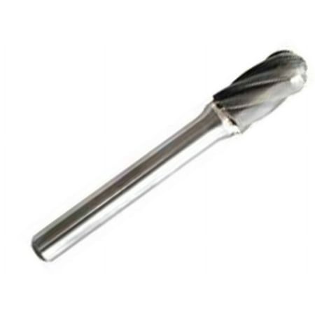 UPC: 0887861119832 | Drill America Cylindrical Radius End Carbide Burr 1/4   Shank