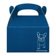 thumbnail image 6 of Restaurantware Gable Boxes 100 Count 6 x 3.5 x 3.5 Inches Paper Gift Boxes Wedding Favor Boxes Built-In Handle Blue, 6 of 11
