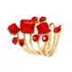 thumbnail image 1 of Crystal Zircon Anillo Exagerado Anillo Espiral Anillo de Primavera de Moda Anillos Grandes, 1 of 4