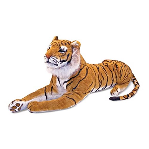 Peluche realista de Melissa & Doug Tiger, de más de 5 pies