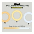 thumbnail image 6 of Koah SOL SPHERE 19in 55W Ring Light Kit with Carrying Bag and Smartphone Holder skin color, 6 of 7