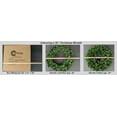 thumbnail image 5 of 3 Foot (36 inch) Color Changing LED Christmas Wreath with Prelit Red Bow, 5 of 5
