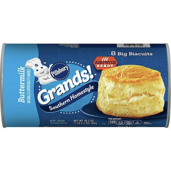 Pillsbury Grands Homestyle Buttermilk Biscuit, 16.3 Ounce -- 12 per Case.