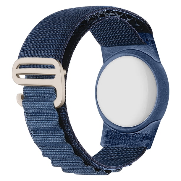 Pulsera ajustable para Airtag para niños y adultos, localizador antirrobo, funda protectora, correa de nylon para la muñeca