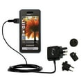 thumbnail image 1 of International AC Home Wall Charger suitable for the Samsung Finesse - 10W Charge supports wall outlets and voltages worldwide - Uses Gomadic Brand Tip, 1 of 4