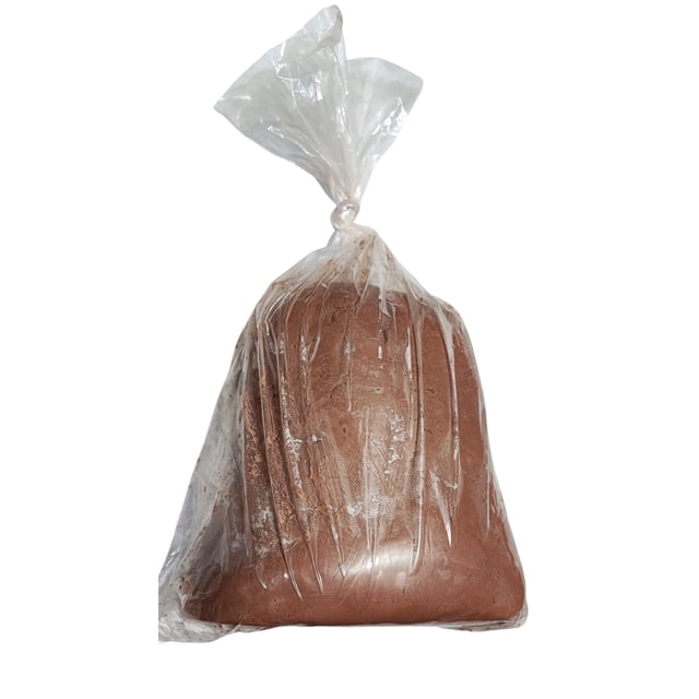 Barro para Modelar Rojo 1 kg Profesional Amasado a Mano Tierra de Barro