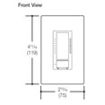 thumbnail image 2 of Lutron 05496 - MSCL-VP153M-IV MAESTRO CL PIR VAC SENSOR BOX UNIT IVORY Occupancy Sensors, 2 of 3