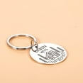 thumbnail image 4 of New Rustic Cabin Keychains for Father Mother Grandpa Grandma Christmas Valentines Day Wedding Anniversary Engagement Gifts for Husband Hubby Fiance Boyfriend Birthday Keychain Gift for Son Daughter, 4 of 6