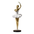 thumbnail image 2 of YOHAVEN Girl Resin Sculpture Ballerina Figurine 9.84 Inch, Desktop Art Statue for Bedroom Living Room Office Tabletop Home Decoration Birthday Anniversary Holiday Gift, 2 of 5