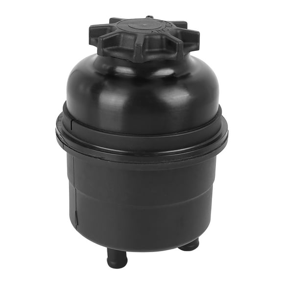 Unique Bargains Power Steering Fluid Reservoir Bottle with Seal Cap Black for BMW 32411097164
