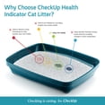 thumbnail image 7 of CheckUp Health Indicator Cat Litter – Color-Changing Non-Clumping Crystal Litter for Urinary Health Monitoring | Detects pH & Blood | Low Dust, Odor Control | 6lb Bag, 7 of 7