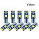 thumbnail image 1 of 10 Pzs Bombilla LED gao jinjia T5 W3W W1.2W 12V Canbus Luces Interiores Coche, 1 of 4
