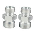 thumbnail image 1 of koolsoo Fittings Adapters Easy Installation Compact for Mini Excavators Hose Connect 2pcs, 1 of 9