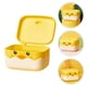 thumbnail image 2 of WORGEOUS 2 jaboneras de barra con tapa, escurridor de jabón de pato lindo, contenedor de plástico para jabón con tapa, caja de jabón desmontable para baño, ducha, hogar, camping, viajes, 2 of 8
