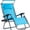 Baby Blue, variant on HarmonyStrings Zero Gravity Chair with Shade Canopy, Reclining Lounge Chair with Adjustable Canopy Headrest, 0-170 Degrees Recliner & Cup Holder, Folding Zero Gravity Lawn Chair-Light Coffee
