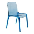 thumbnail image 4 of LeisureMod Murray Mid-Century Modern Dining Chair - Transparent Blue Acrylic, Ergonomic Design, Stackable, 4 of 9