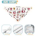 thumbnail image 6 of Dog Bandana 2 Pack,White Christmas Santa and Character Pattern Bandanas for Dogs,Cat Bandana,Small/ Large Dog Bandana 2 Size,Dog Bandanas Girl Boy, 6 of 6