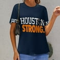 thumbnail image 6 of Houston Strong Texas Spirit Women's Short Sleeve Tops Casual Blouses T Shirt, 6 of 6