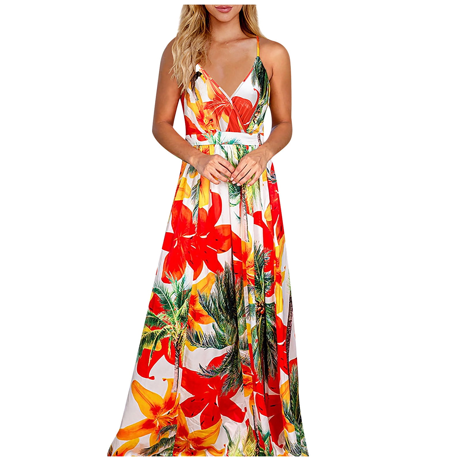 Summer Dresses for Women 2022 Sleeveless V-Neck Cameroon | Ubuy