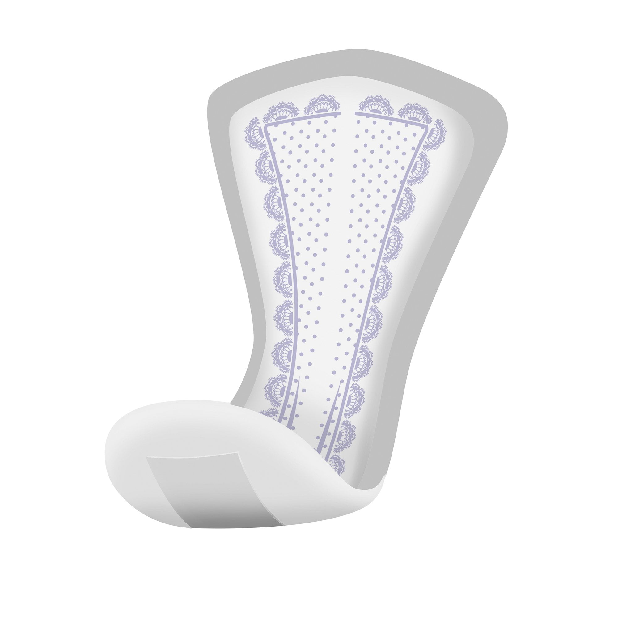 Bladder Control Pad Prevail Daily Pads Overnight 16" Length Female (Case of 120)