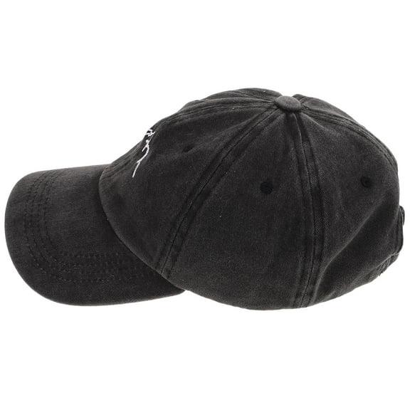 Worgeous Retro Embroidered Baseball Cap Washed Cotton Adjustable Hat for Men Women Short Brim Sports Cap for Hiking and Travel