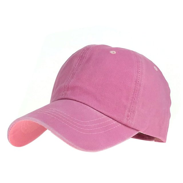 Explosions Washed Old Light Plate Baseball Cap Solid Color Cap Female Couple Men and Women Pure Cotton Light Plate Sun Hat