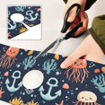 thumbnail image 6 of Yayeee Faucet Mat for Kitchen Sink 14.7" Diatomite Long Splash Guard Pad, Red Jellyfish, 2 Pack, 6 of 7