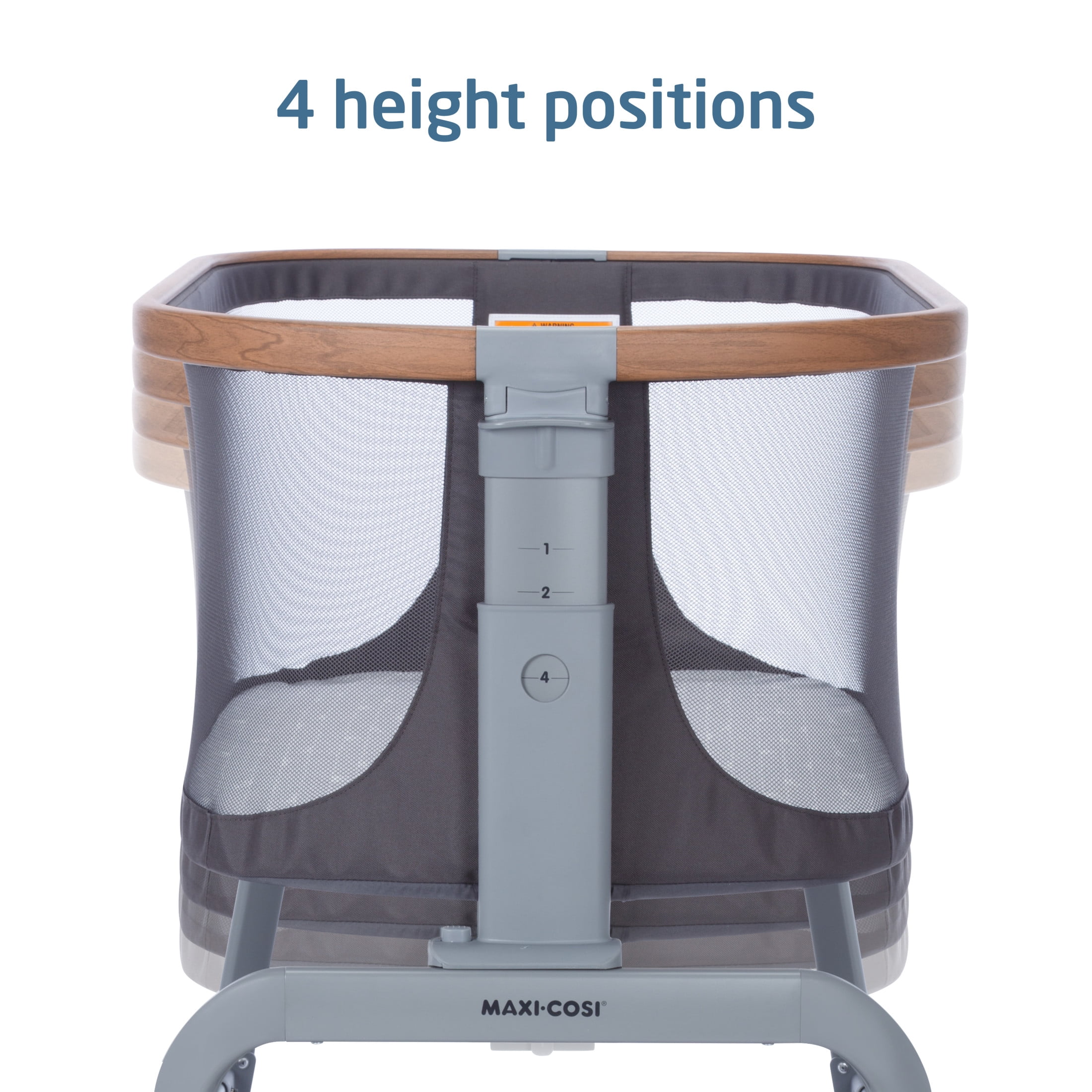 Maxi-Cosi Iora Bedside Bassinet, On Safari Gray