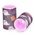 thumbnail image 7 of Yayeee Flameless Candles with Remote Flickering Battery Operated Multi Color Changing, White Halloween Ghosts, 7 of 7