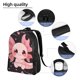 thumbnail image 5 of Fotbe Chibi Axolotl Sakura Fantasy Mochila de Viaje para Laptop, Mochila Ejecutiva Delgada y Resistente 15.6", 5 of 8