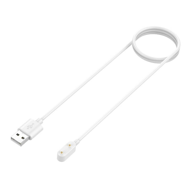 Cargador de reloj compatible con Huawei Watch Fit Huawei Band 6 Cable de carga USB blanco