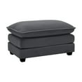 thumbnail image 2 of DUOSONG Ottoman Footstool In Corduroy Fabric, Can Be Used With 2 Seater Sofas, 3 Seater Sofas And 4 Seater Sofas,Grey Corduroy Fabric Grey Corduroy Furniture Primary Living Space Ottomans, 2 of 8