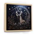 thumbnail image 2 of Designart "Cosmic Dance Hinduisim Art wall art II" Spiritual Floater Framed Canvas Print, 2 of 7