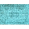 thumbnail image 1 of Ahgly Company Indoor Rectangle Persian Light Blue Traditional Area Rugs, 2' x 4', 1 of 4