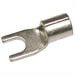 Morris Products 11546 Non-Insulated Spade Terminals - 6 Wire, 0.2 5 In. Stud, Pack Of 100