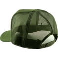 thumbnail image 5 of Classic Foam Front Mesh Back Trucker Hat Baseball Cap Plastic Adjustable Snapback, 5 of 6