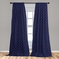 thumbnail image 5 of Ambesonne Diamond Curtains, Colorful Gemstones, Pair of 28"x63", Multicolor, 5 of 5