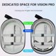 thumbnail image 2 of Estuche rígido sarlar para Apple Vision Pro M5/M2, Galaxy XR y accesorios VR, 2 of 7
