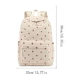 thumbnail image 4 of Resicozy Backpack for Girls Fashion Corduroy Laptop Bookbag Cute Strawberry Printed Back Pack for Travel 2026 Khaki, 4 of 8