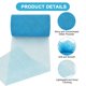 thumbnail image 3 of Cinta de Tul TONIFUL Azul Cielo con Brillo 15 cm x 46 m, 3 of 6