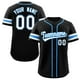 thumbnail image 4 of Camiseta de béisbol personalizada, camiseta de equipo, impresión de nombre personal, número, rayas, ropa deportiva de hip hop, camiseta de béisbol personalizada para hombres, mujeres y niños, 4 of 4