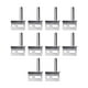 thumbnail image 1 of WASHWEPE 10Ud Bisagras Pivotantes Heavy Duty Para Puertas De Madera Color Plata, 1 of 8
