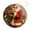 style, variant on Cardinal Red Birds Berry Wreath Pine Cones Ornament Xmas Holiday Double-Sided Printed 3" Ceramic Christmas Ornament Holiday Ornament for Home Christmas Tree Decor Merry Xmas for Family & Friends