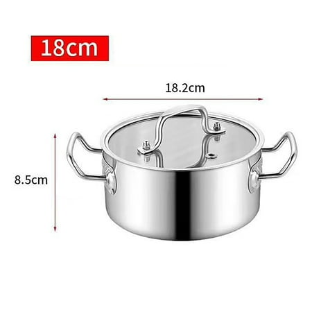 

SUNFEX Indoor Small Hot Pot Thickened Stainless Steel Single Small Hot Pot