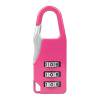 Ropa de Deporte Mini candado de combinación de 3 dígitos Candado de equipaje de viaje de aleación de zinc (rosa) Tmvgtek Para Estrenar
